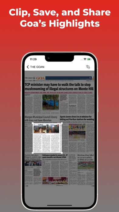 The Goan E-Paper Screenshot