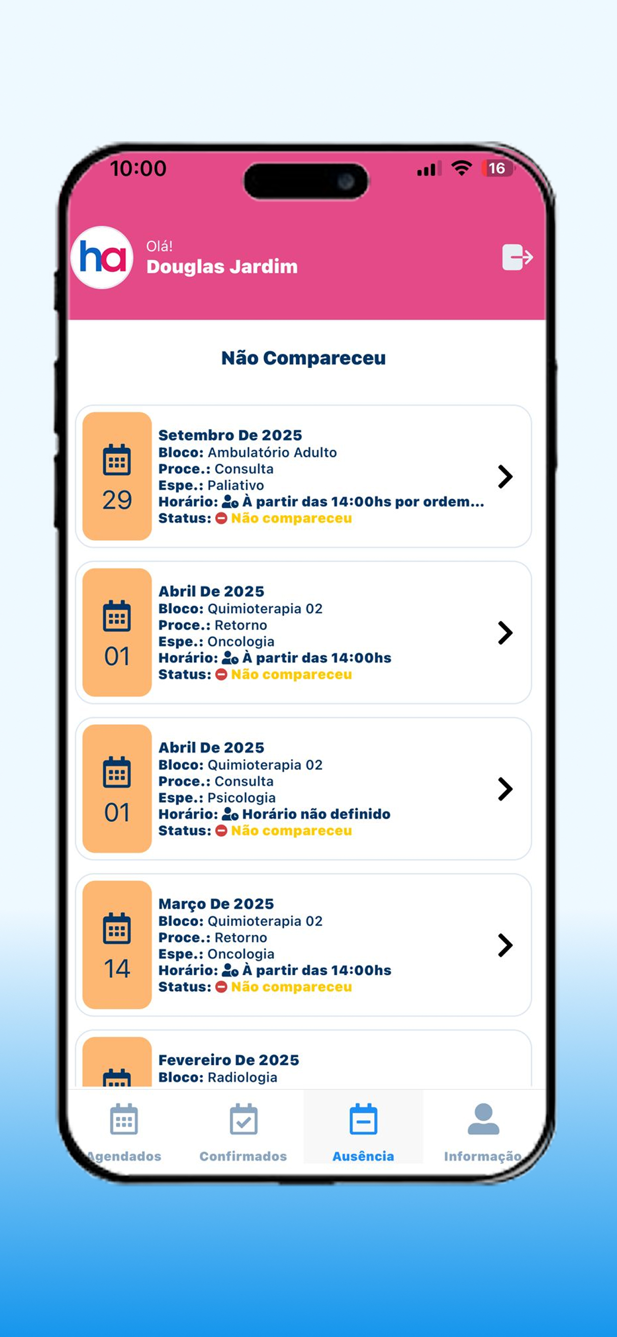 Haa Agendamento