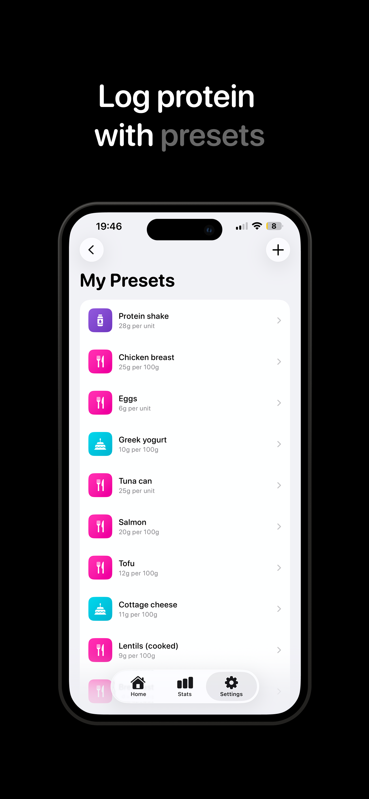 Protein Tracker – Protin