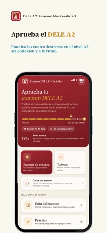 DELE A2: Examen Nacionalidad iPhone screenshot