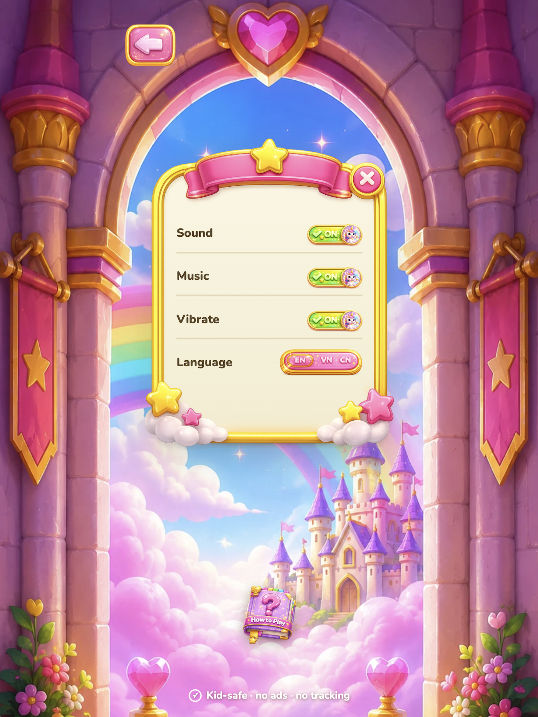 Rainbow Unicorn Puzzle screenshot 9