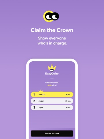 EazyQuizy: Trivia for Friends iPad screenshot