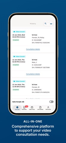 DA - Provider Screenshot 3 of 3