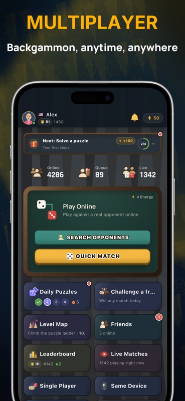 Online Backgammon screenshot 4