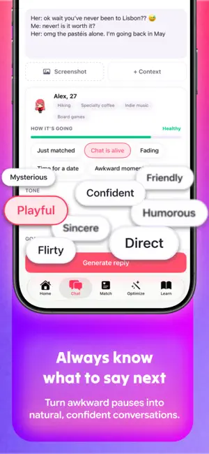 Spark: Dating Coach & Rizz screenshot 3