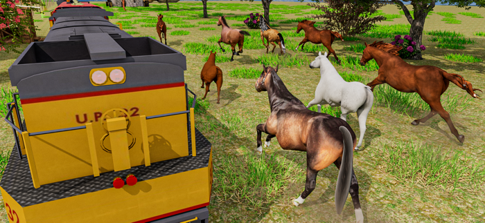 Wild Horse Family Life Game