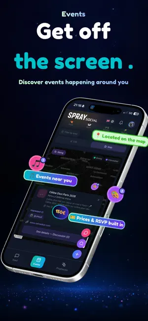 Spray Social screenshot 2