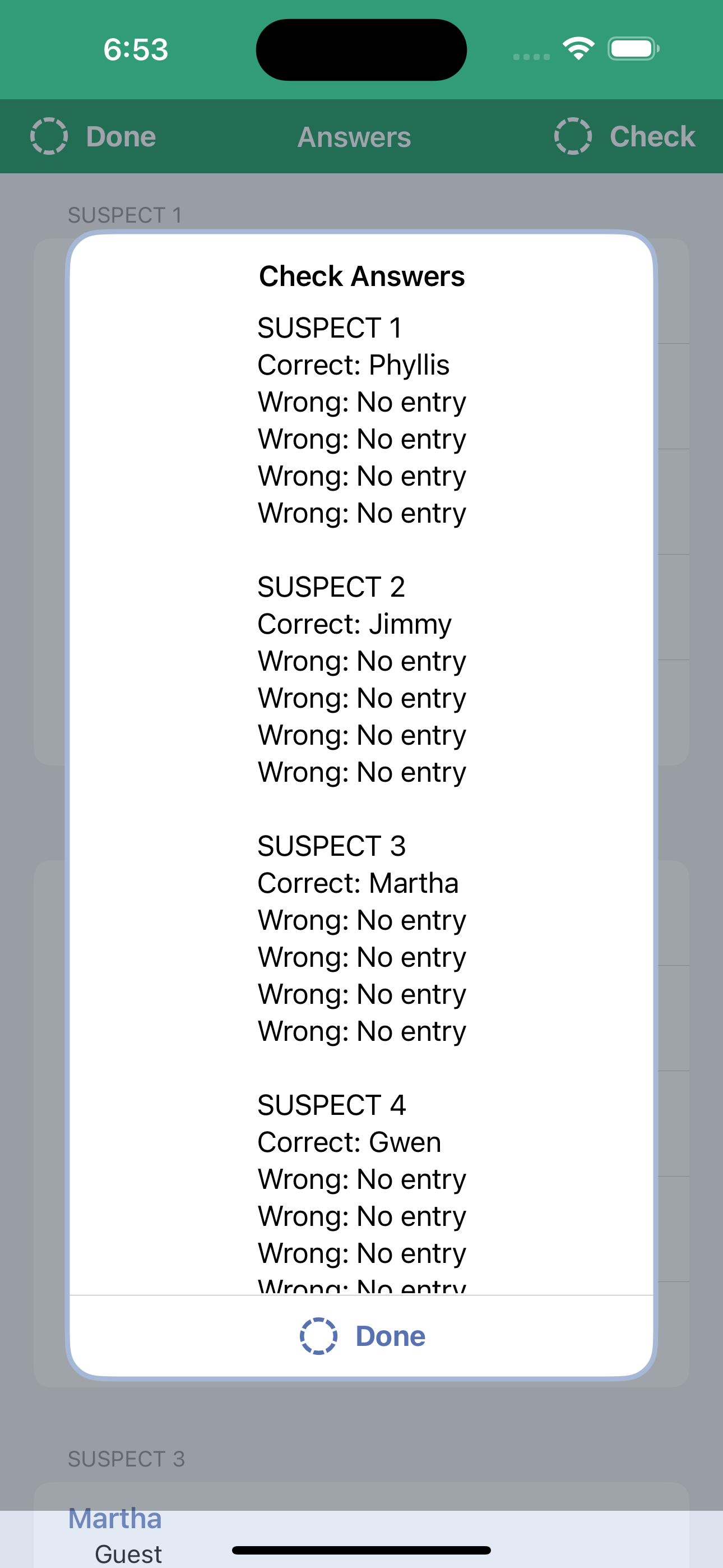 iDetectiveLt Logic Puzzles