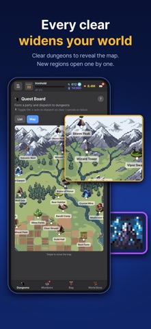 Idle Guild: Dungeon TEXT RPG screenshot 6