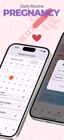 Pregnancy Diary Routine Screenshot 5 of 6