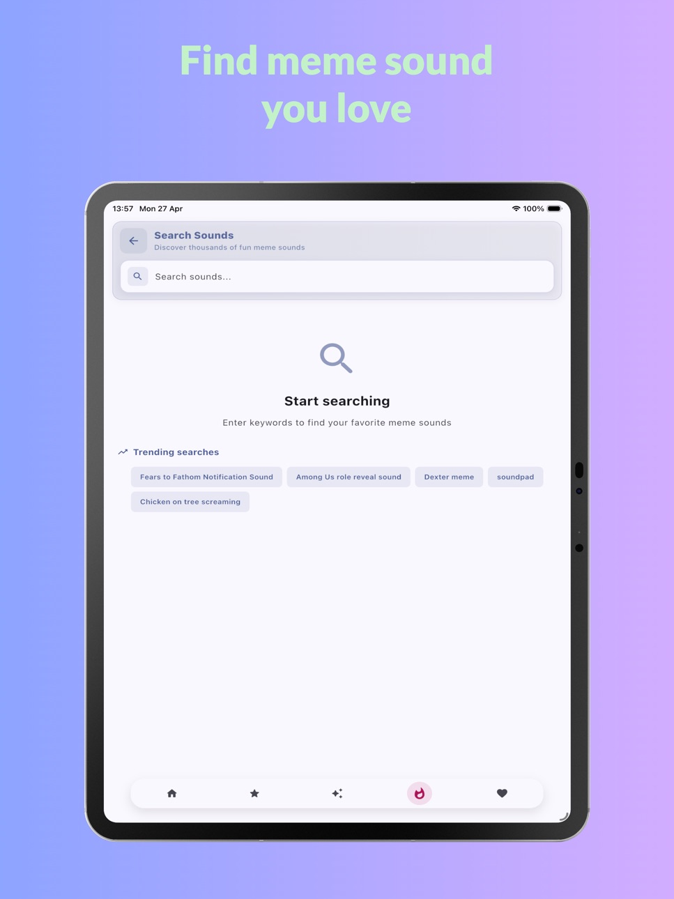 iPad screenshot
