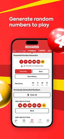 Indiana Lottery Numbers screenshot