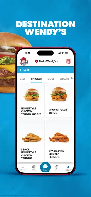 Wendy's AU iPhone screenshot 4