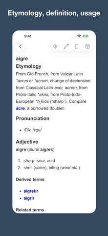 French Etymology and Origins screenshot