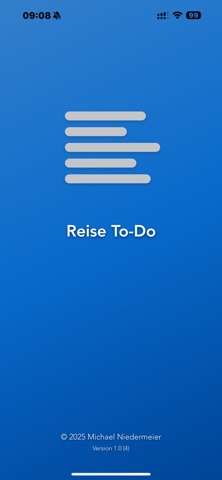 Reise To-Do screenshot