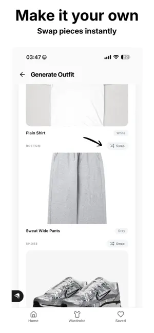 Fitly - Outfit Planner screenshot 2