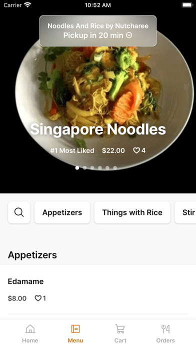 App screenshot