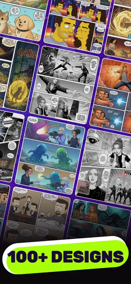 Screenshot 4 di 6 di ComiX: AI Comics Book Maker