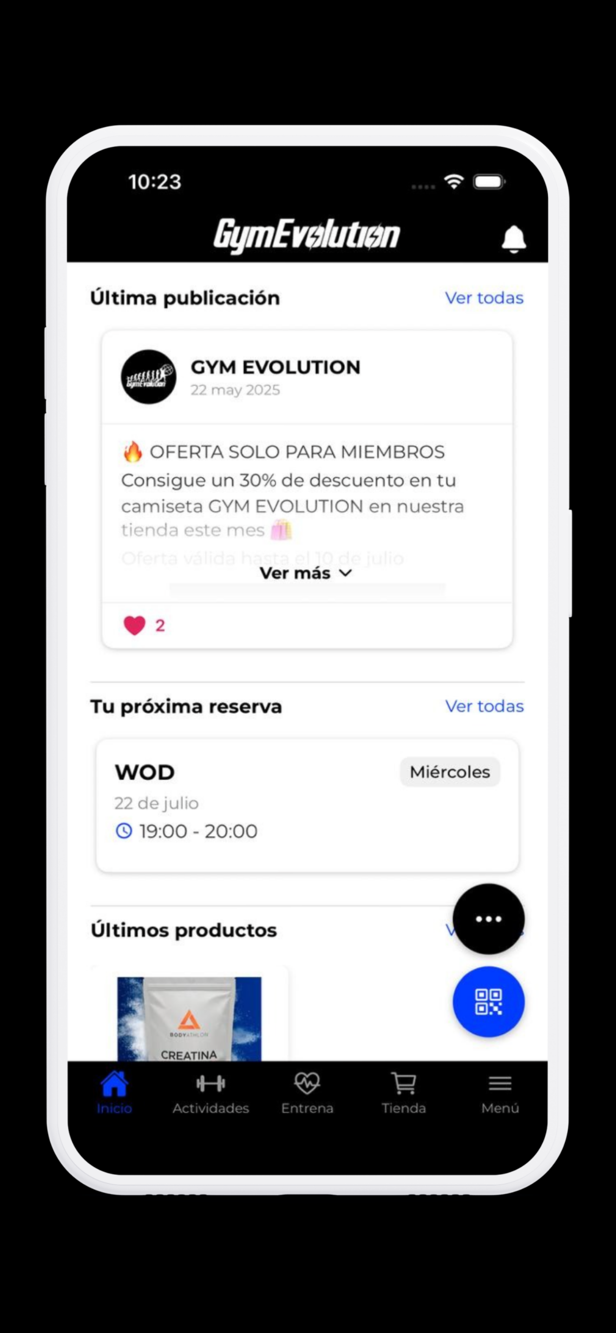 EVOLUTIONGYM screenshot 2