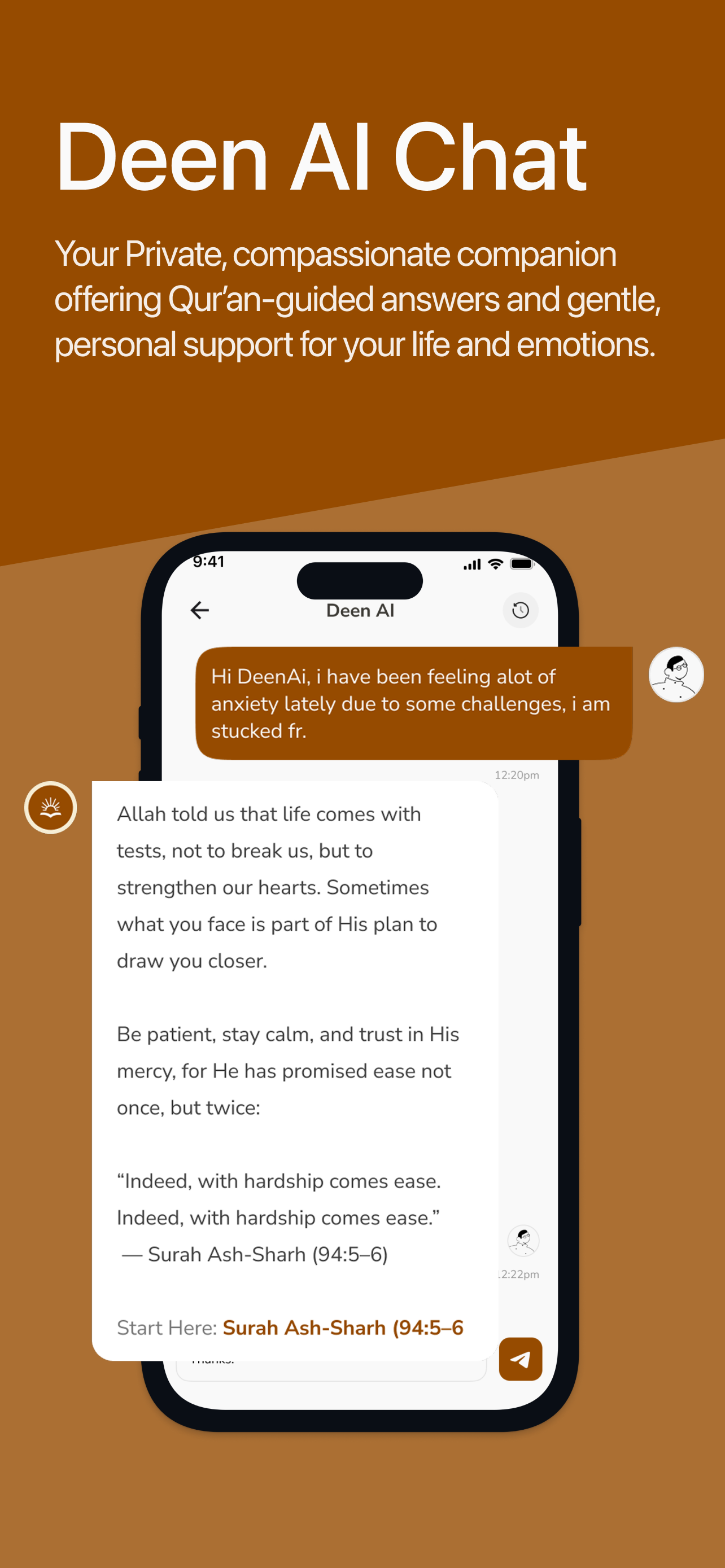 Deen AI: Adhan, AI Chat, Quran screenshot 4
