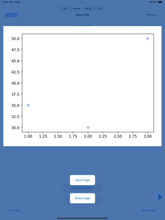 Chart Maker iPad screenshot 5 - Graphics & Design app
