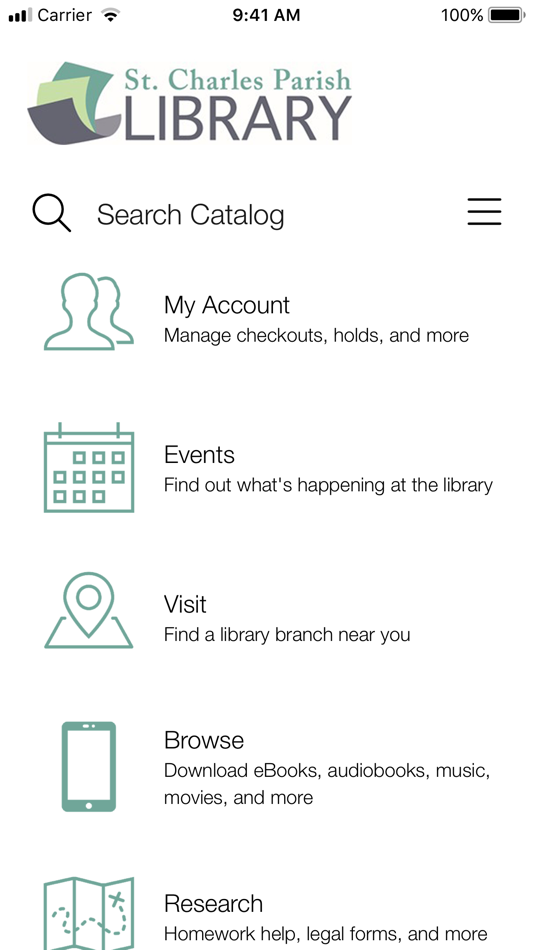 #1. St. Charles Parish Library (iOS) Podle: St. Charles Parish Library