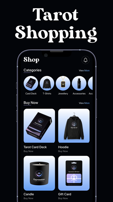 Expression Tarot Spiritual App Screenshot