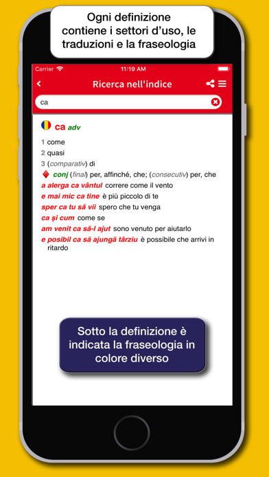 Screenshot #3 pour Dizionario Romeno Hoepli