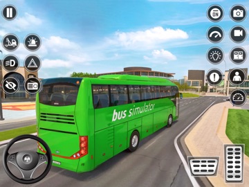 US Bus Simulator Coach Games iPad screenshot