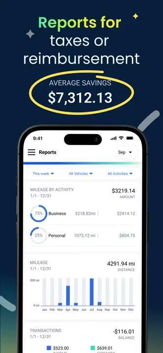 Mileage Tracker App by TripLog: Screenshot 5 von 8