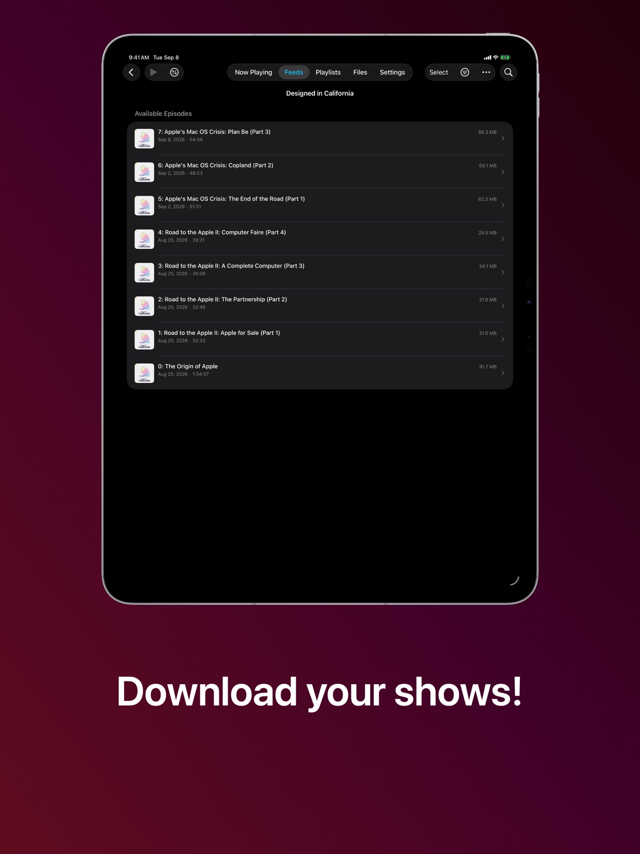 Screenshot 6 of Localcaster - Podcast Player