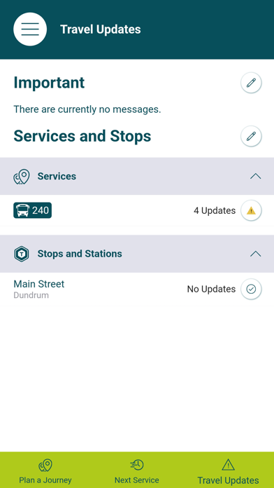 Translink Planner Screenshot