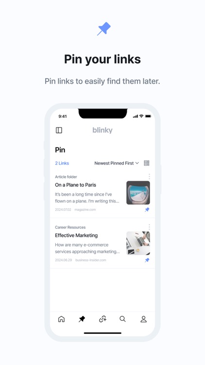 blinky - Bookmark Links screenshot-6