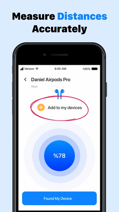 Find My Airbuds Device Finder Screenshot