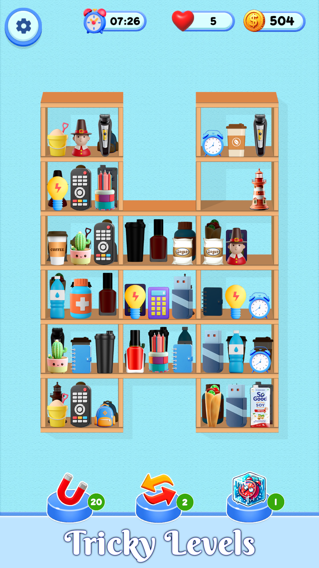 Closet Sort Goods Match 3D