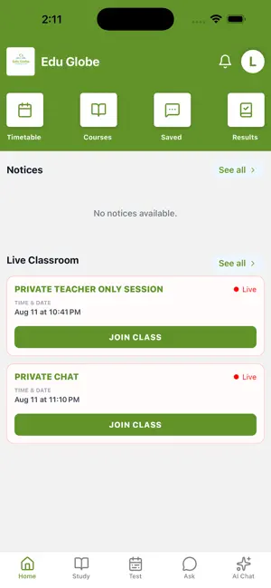 Edu Globe screenshot 2