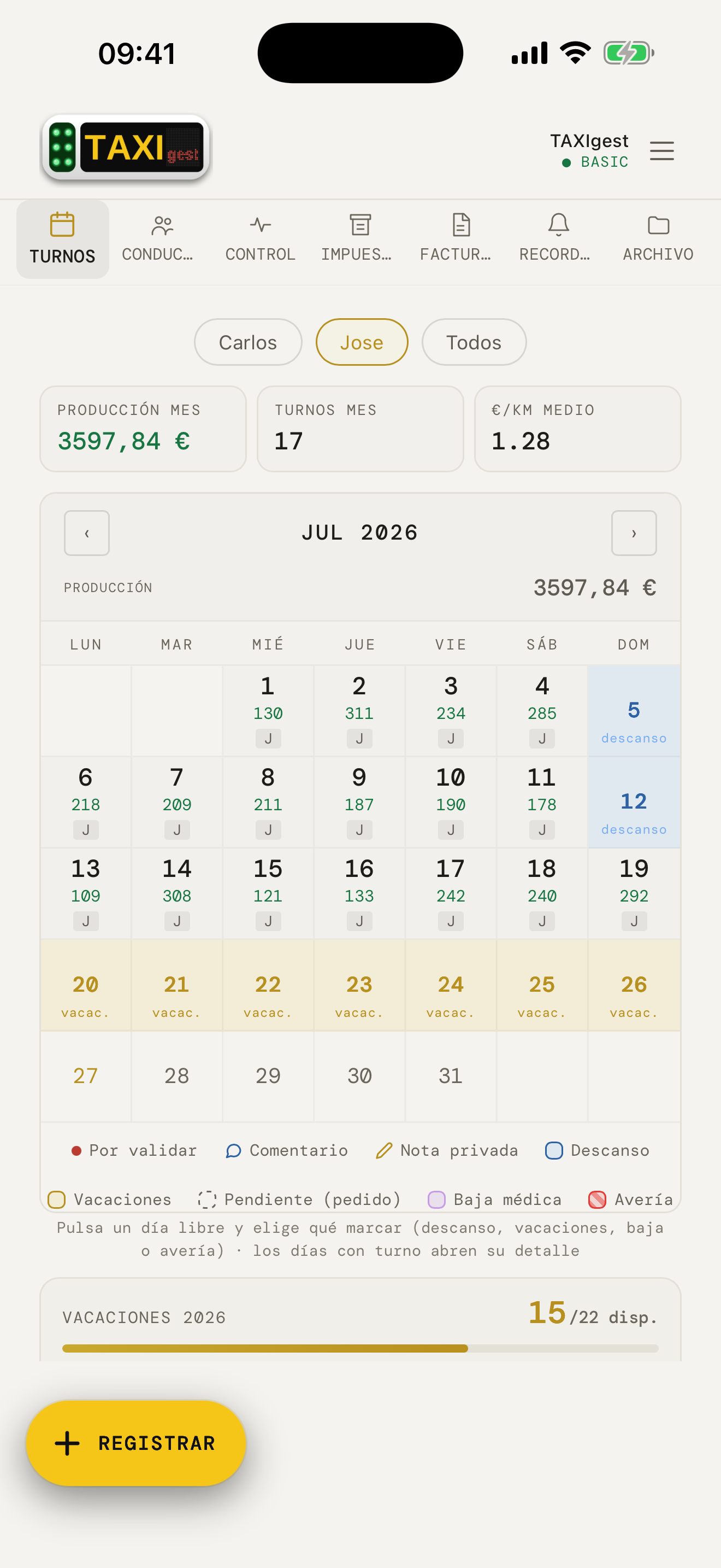 TAXIgest screenshot 4