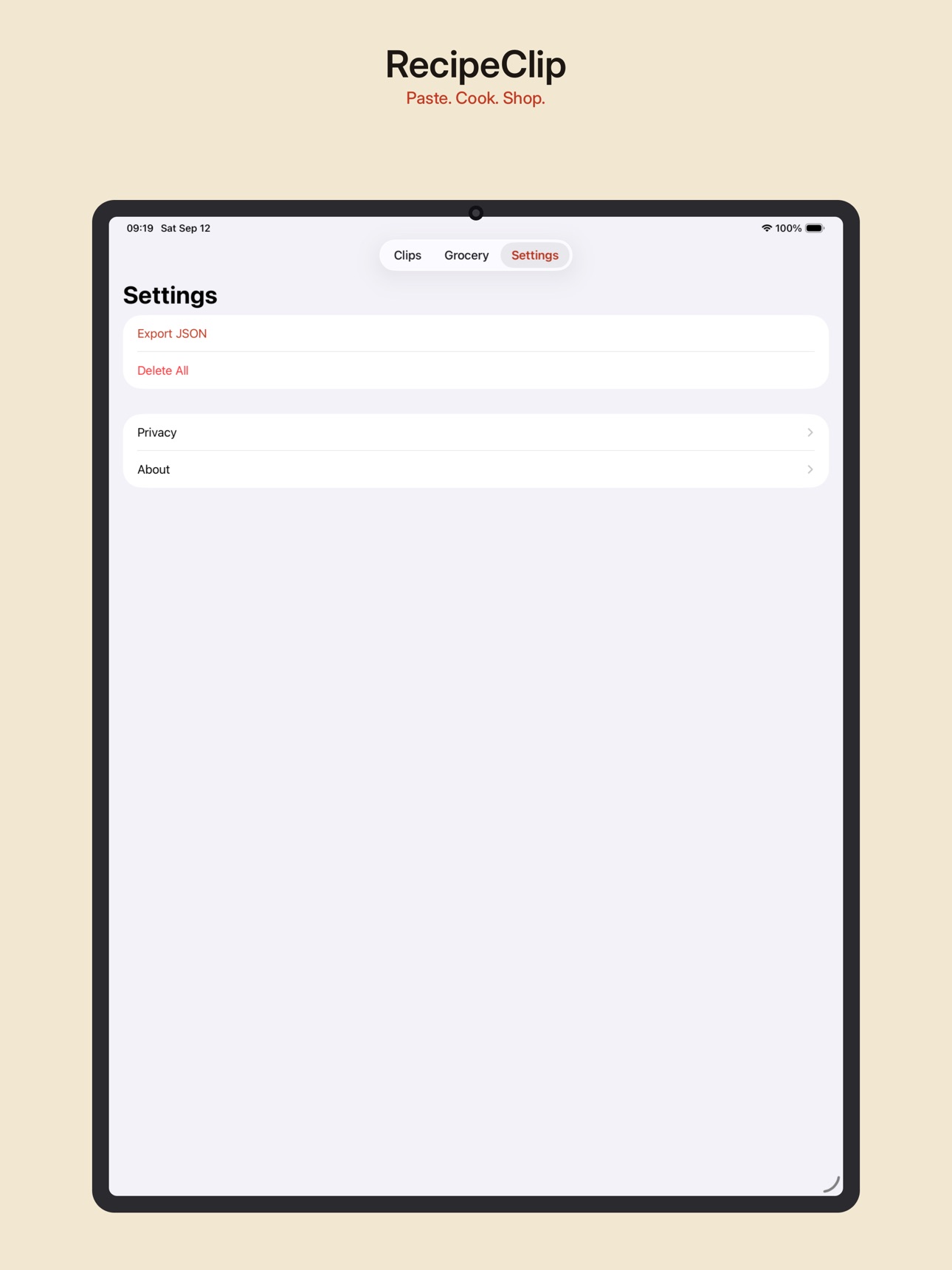 Screenshot 4 of RecipeClip