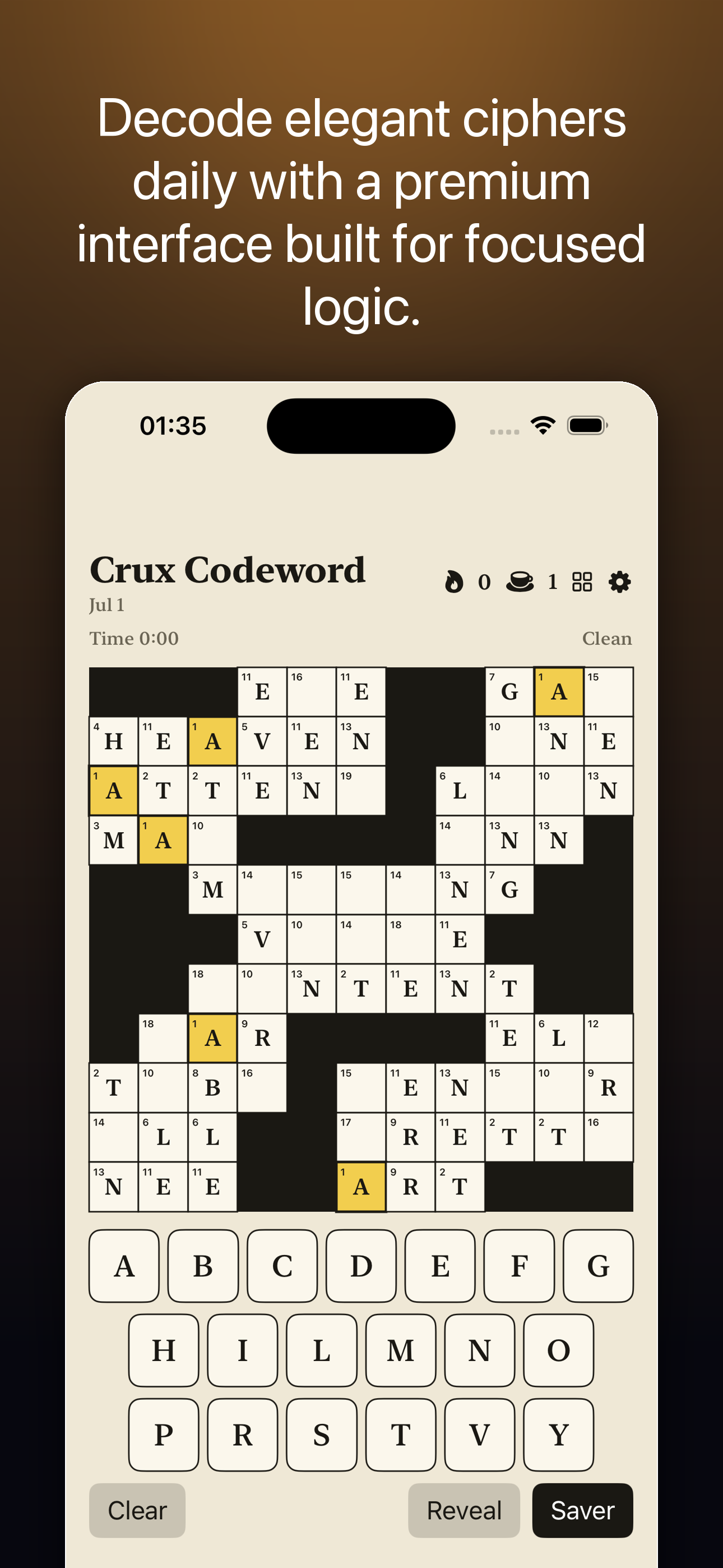 Crux Codeword screenshot 2