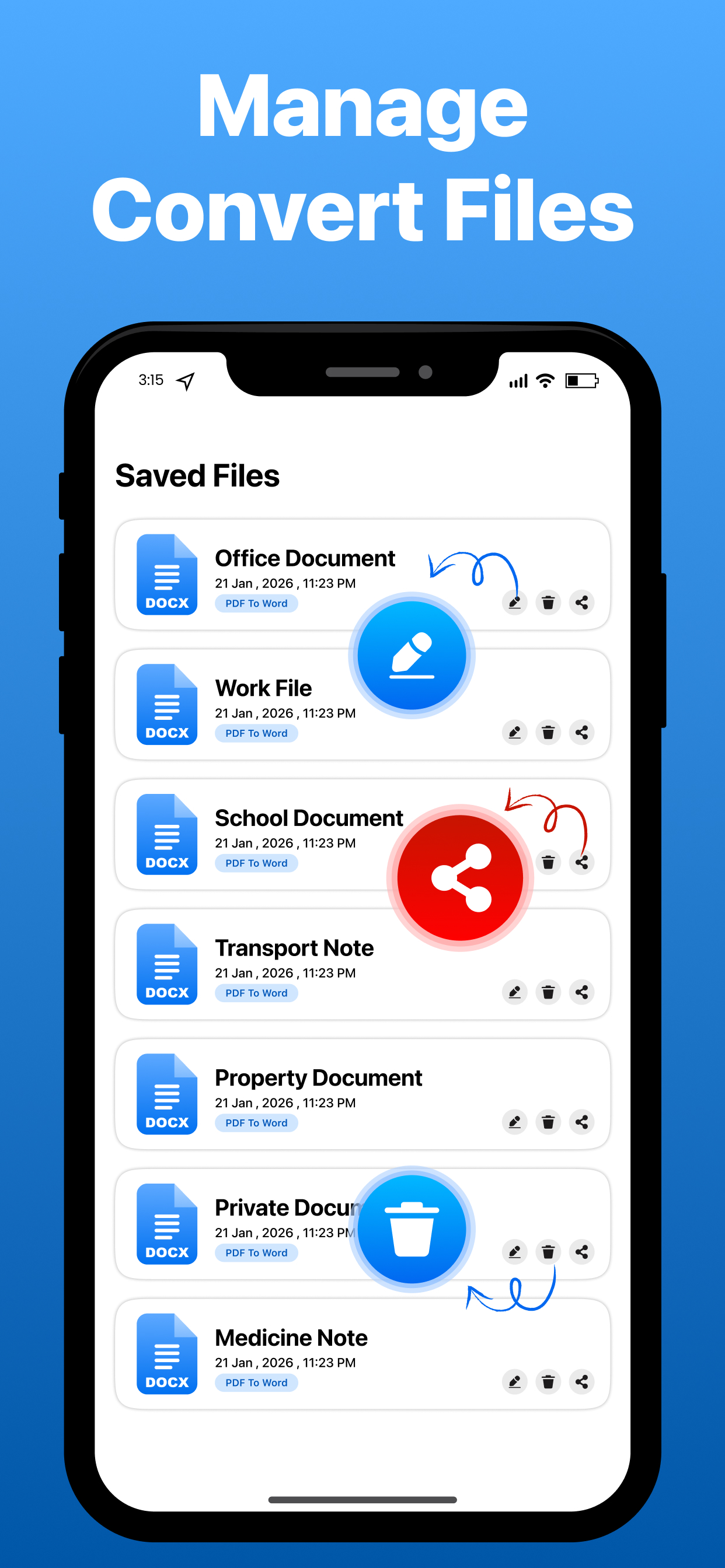 File Converter PDF to Word screenshot 4