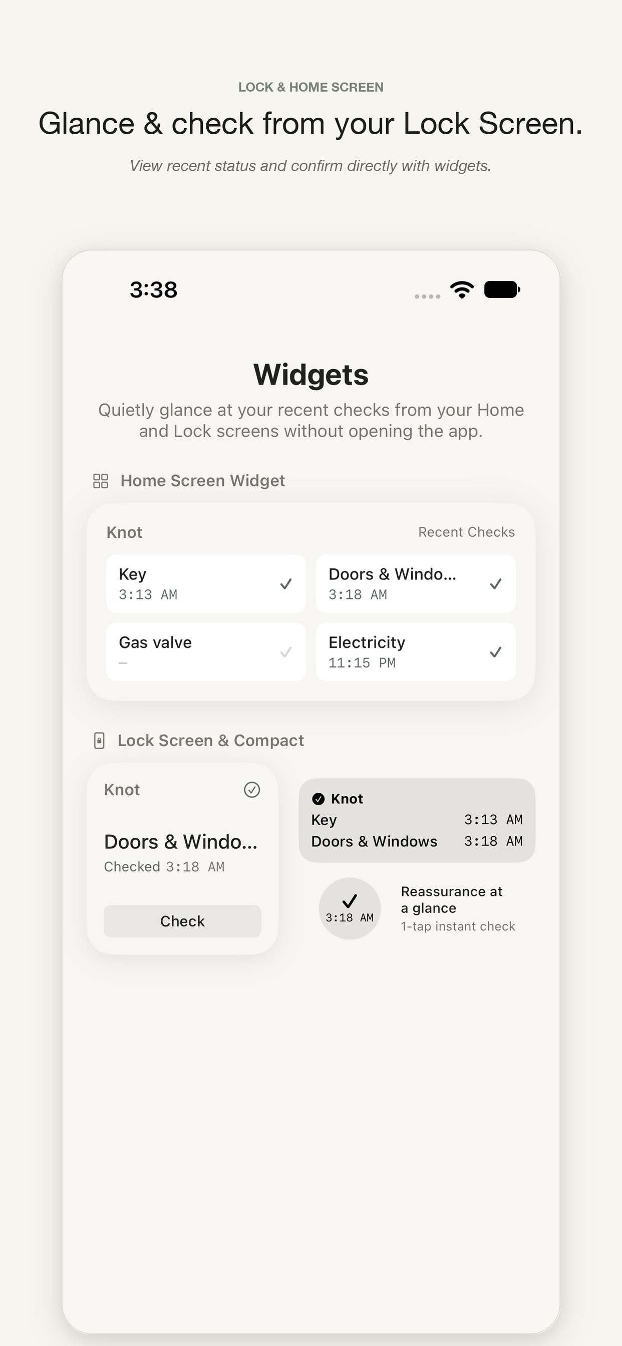 Screenshot 4 of Knot - Peace of Mind Check