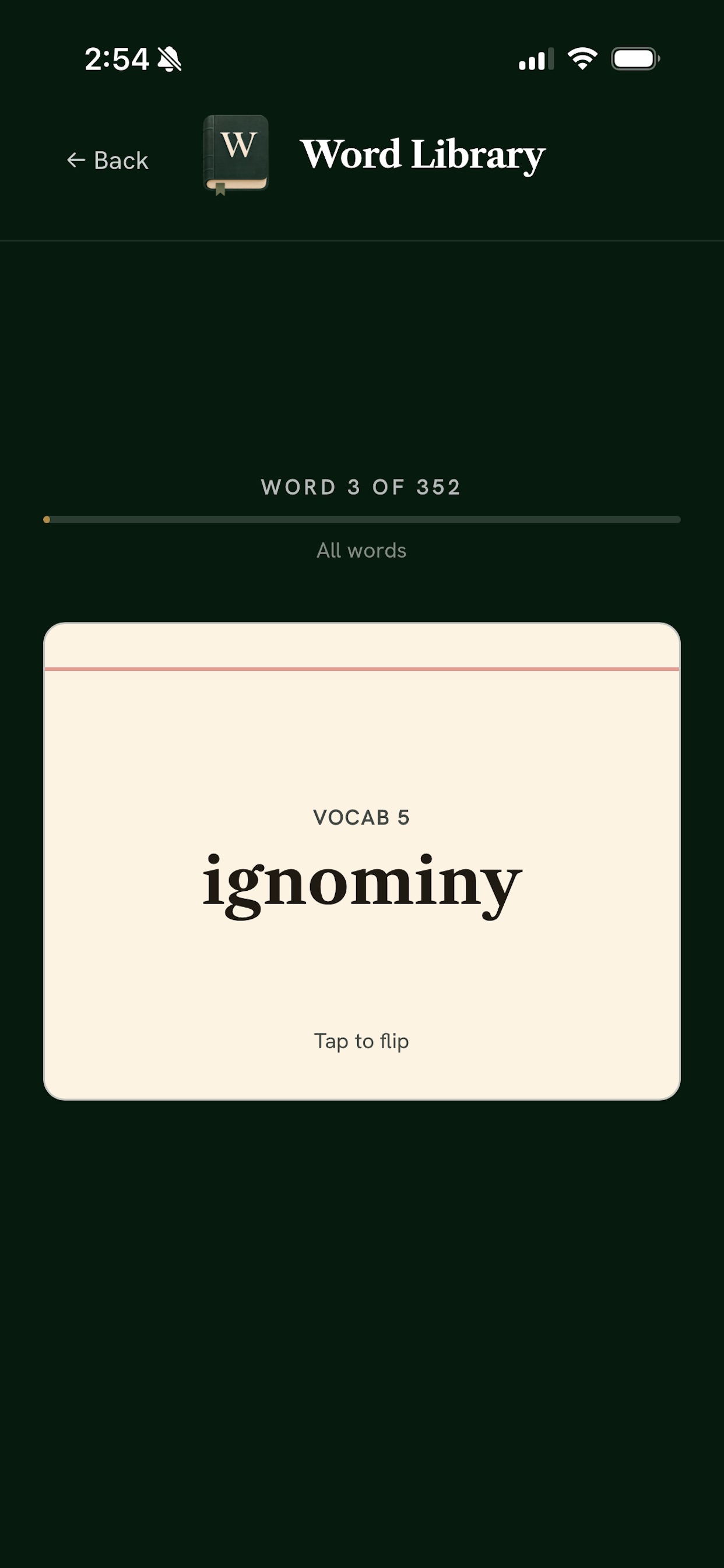 Screenshot 1 of The Word Library