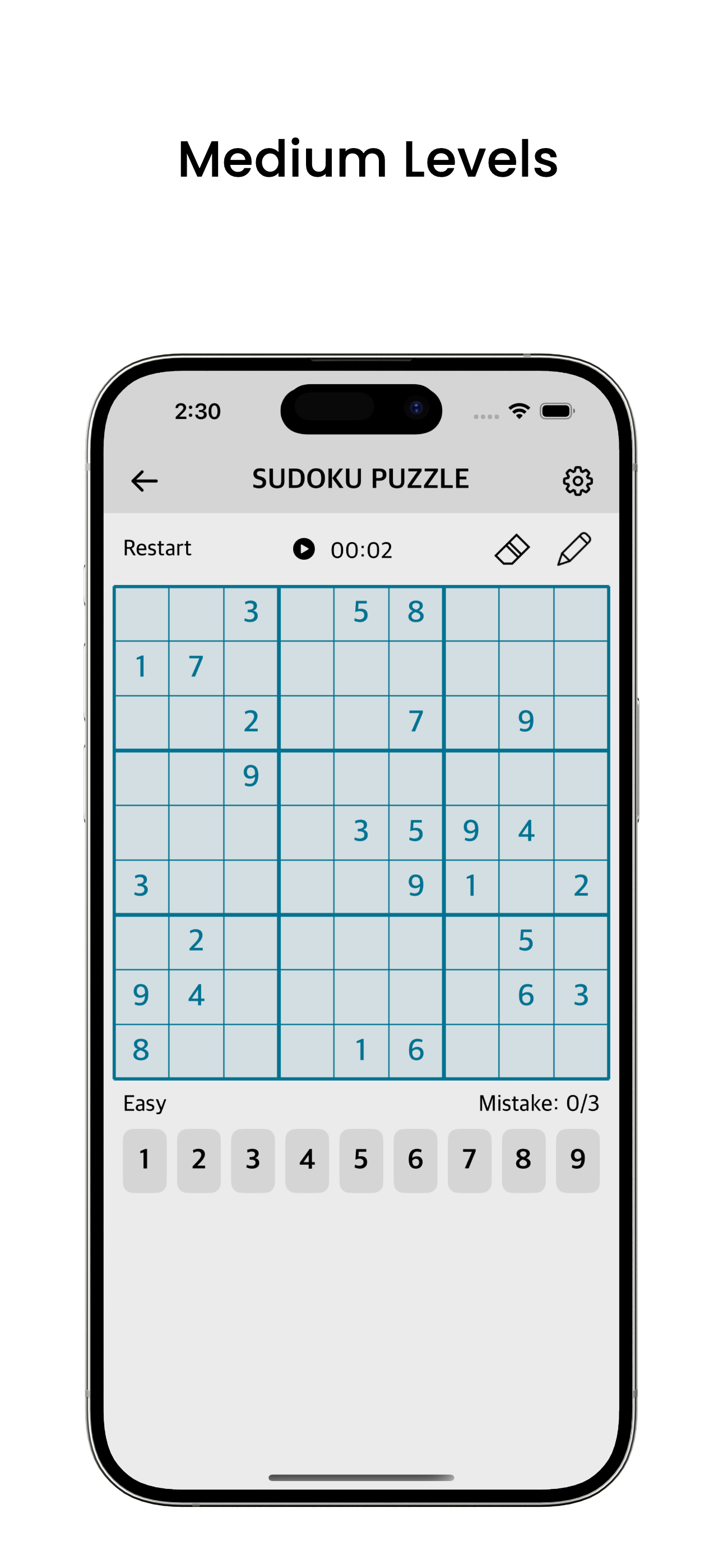 Classic Sudoku - Number Games
