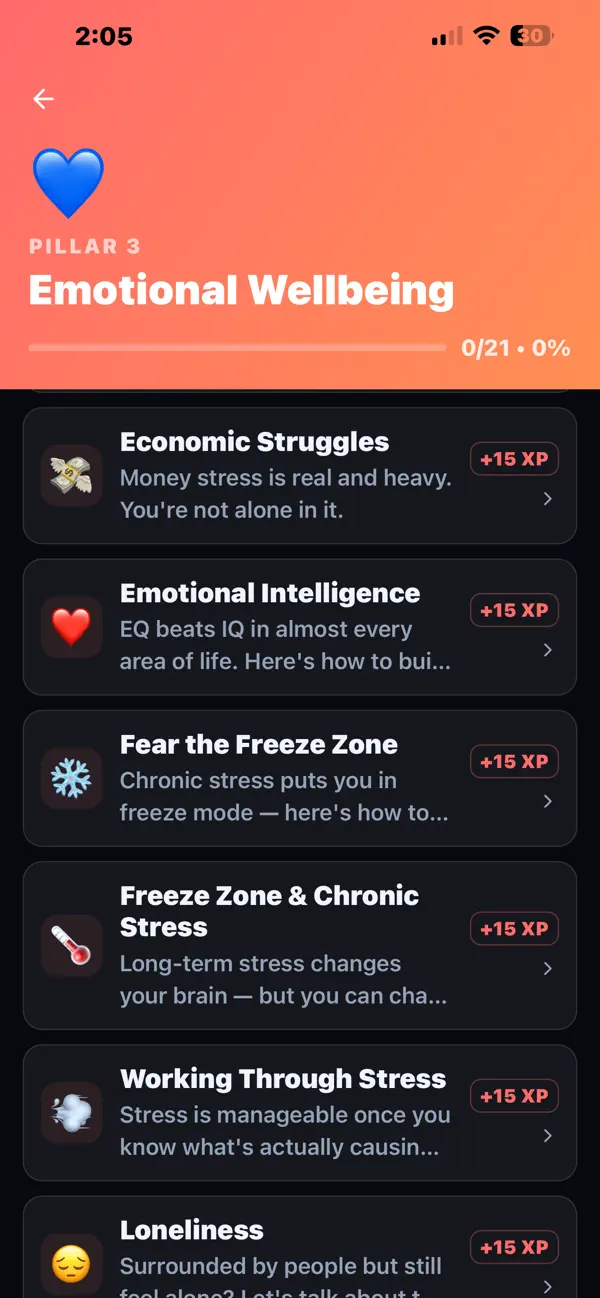 Screenshot #3 pour The Reset Playbook