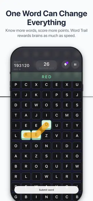 Word Trail - word seach game screenshot 2