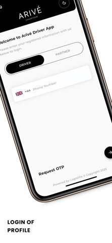 Arivé Driver screenshot