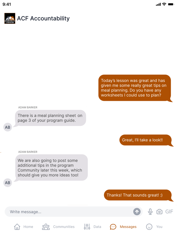 Screenshot #6 pour ACF Accountability