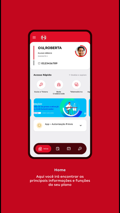 Santa Helena Saúde Screenshot