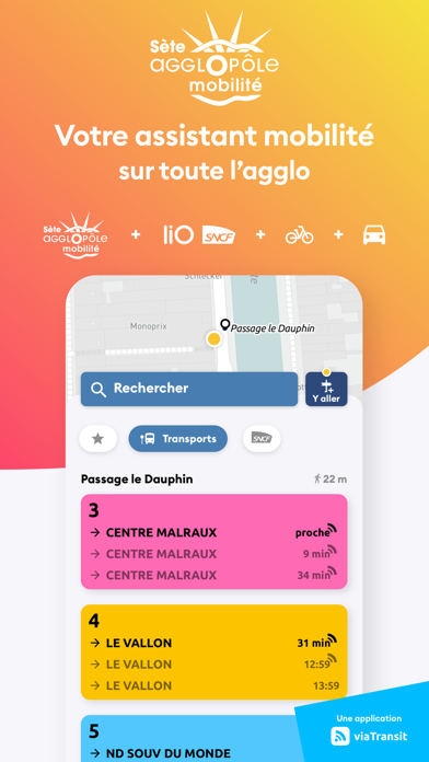 Sète Agglopôle Mobilité Screenshot