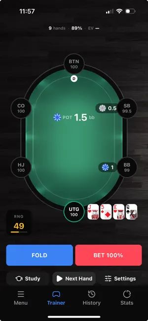 Poker Study AI screenshot 4